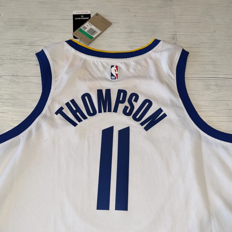 Nueva camiseta con etiquetas Nike Klay Thompson #11 Golden State Warriors Swingman talla 48 Foto 3 de 4