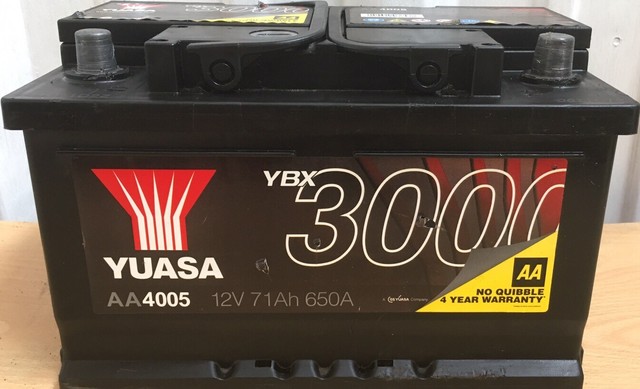 Yuasa 3000 аккумулятор