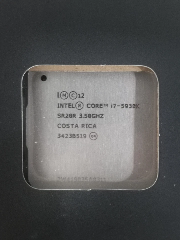 New Intel Core i7-5930K SR20R 3.50GHz 6-Core LGA 2011-3 CPU Processor - Image 4 of 4