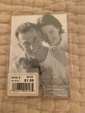 MAGNETIC "REFRIGERATOR" PHOTO FRAMES (3). 2 NEW, 1 USED.