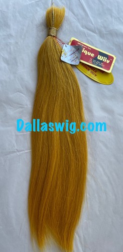 SALE Human Unique Wiiv Silky Texture Braiding Bulk Hair 18" SNW 18" ONE Pack - Picture 5 of 10