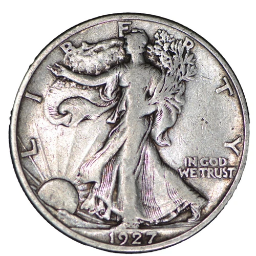 1927-S Walking Liberty Half Dollar ~ VF Details