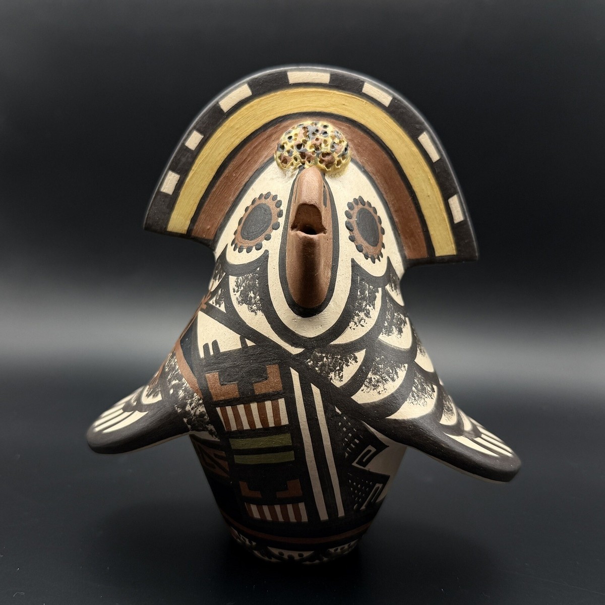 Cute Duck Native American Hopi So Unusual Vintage Sterling Silver Earrings Cute Duck Native American Hopi So Unusual Vintage Sterling Silver Earrings