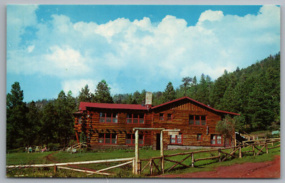 Greer Arizona White Mountain Sportsman's Club c1958 Postcard