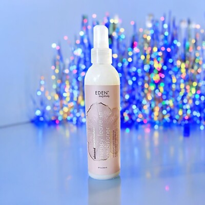 EDEN Body Works Almond Marshmallow Therapy Leave In Conditioner NWOB 8 Fl Oz