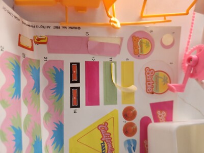Barbie California Beach Taxi Vélo-Taxi Mattel 1987 – Vintage En Boîte
