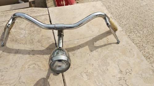 MANUBRIO BICI EPOCA CON MANOPOLE LEVE USATO | eBay