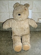 Vintage Tan 18" Teddy Bear Plush P49 
