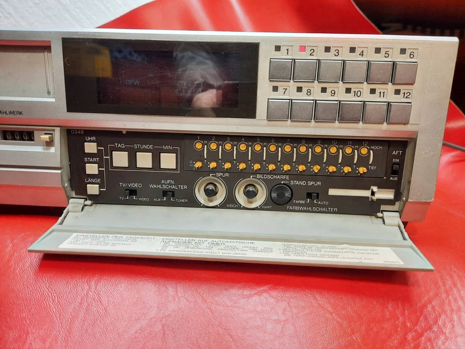 Vhs Videorecorder Scharp VC 481GS, Video Kassette Recorder, 220V, JAPAN - Bild 3 von 4