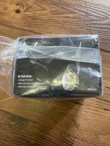 Zebco OMEGA PRO 3SZ SC Spincast Reel Black Size ZO3 Pro NIB Extra Spool & Handle - Picture 7 of 12