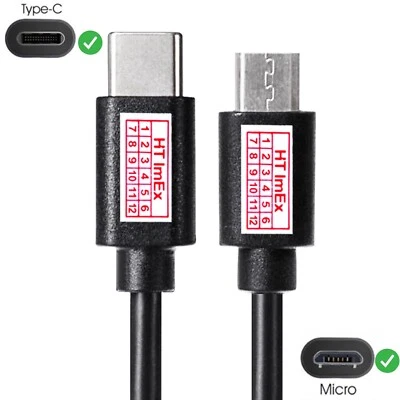 USB 3.1 Typ C Stecker auf micro USB 2.0 Stecker Datenkabel Ladenkabel 1m - Bild 1 von 4