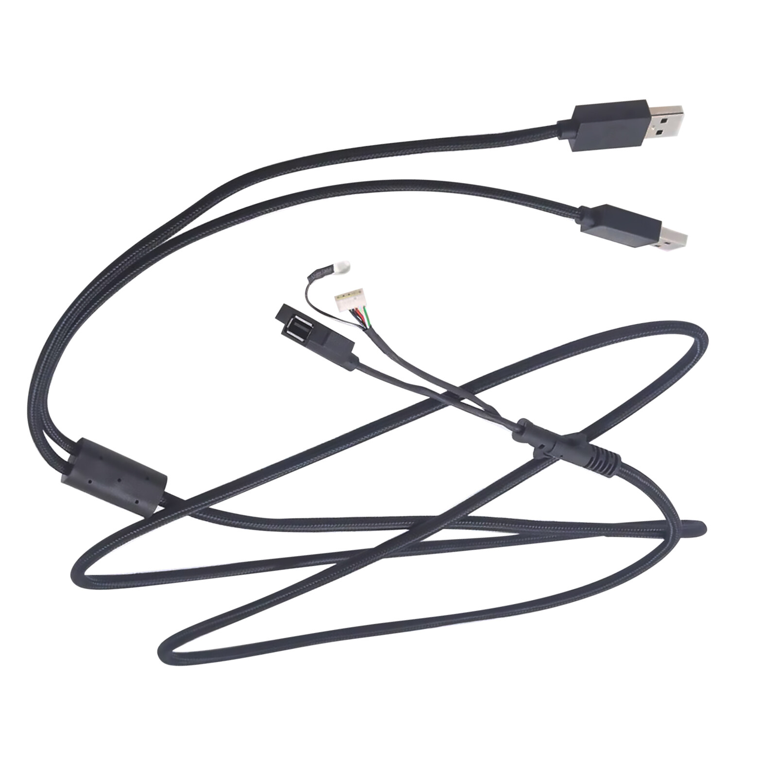 Logitech Mechanical Keyboard USB Black 1.8m Data Power Cable Wire