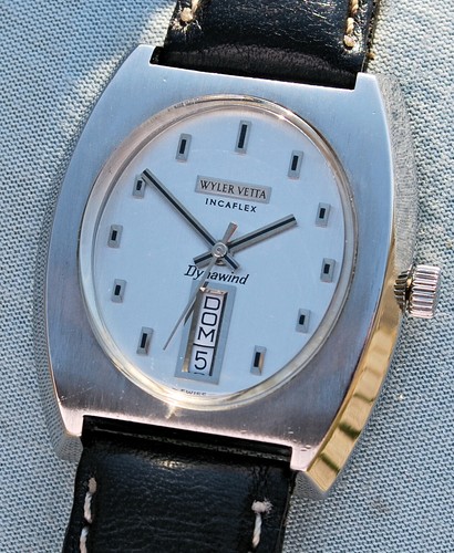 Beautiful and Elegant Watch Wyler Vetta Incaflex Dynawind Vintage Steel |  eBay