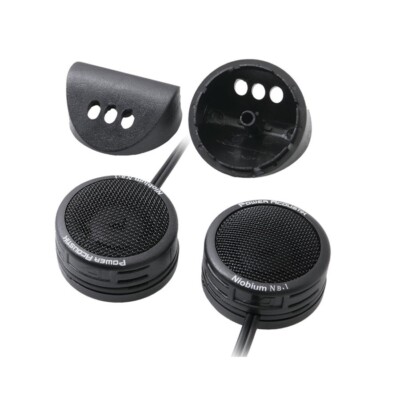 Power Acoustik Nb-1 1'' Tweeters pair  200 Watt 2-Way Mount; Built-In