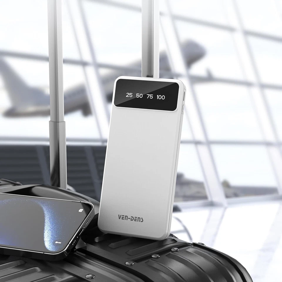 Ven-Dens 10000mAh 3-in-1 Power Bank with Built-in Cables | 1 YEAR WARRANTY - Image 4 of 4
