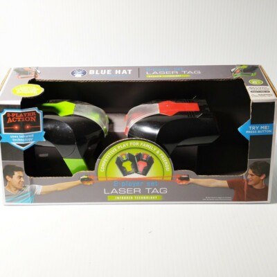Laser Tag Interactive Play And Infrared Technology by Blue Hat Ages 6+