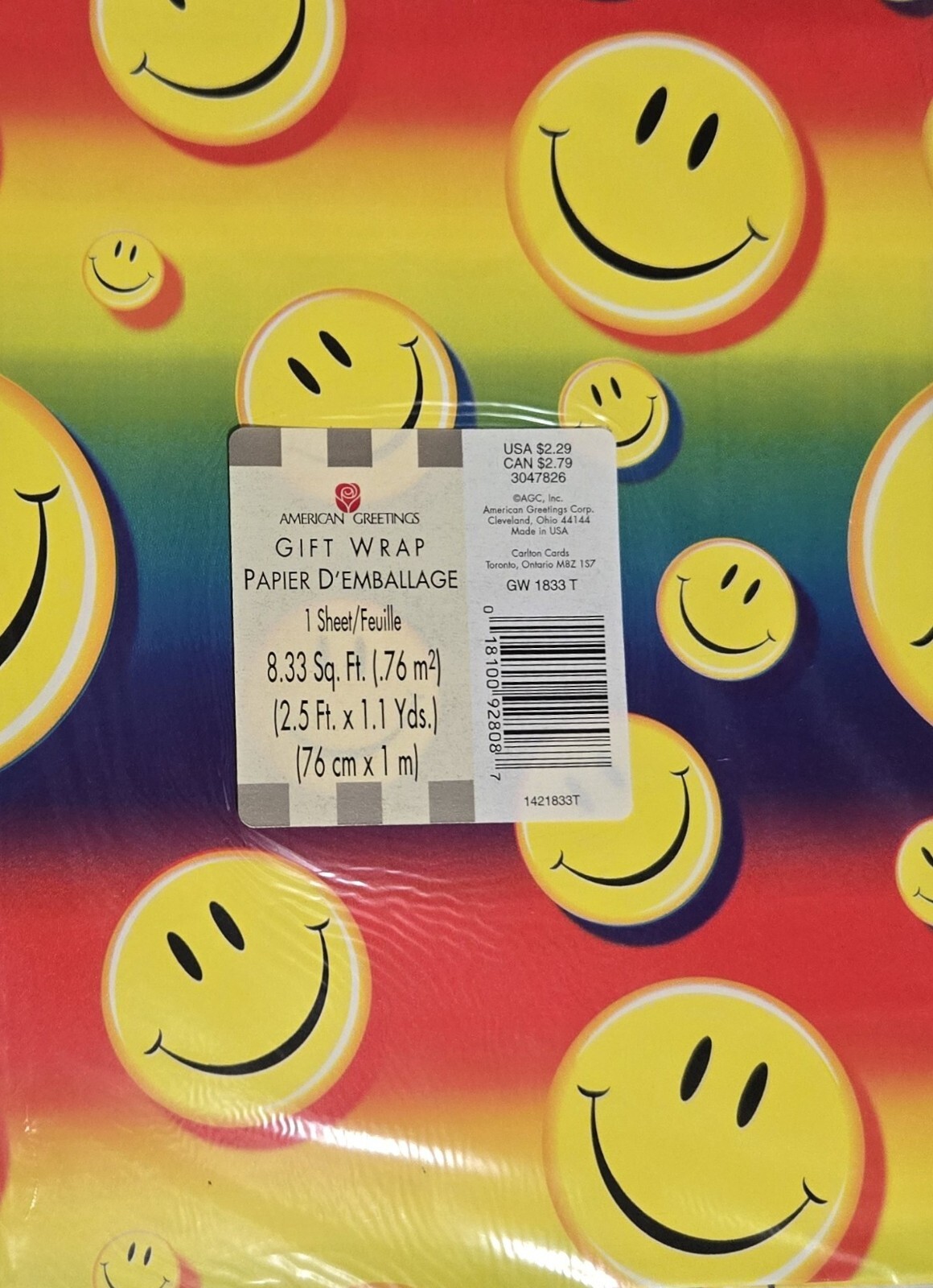 Vintage American Greetings Gift Wrapping Paper SHEETS NOS Sealed **YOU CHOOSE**