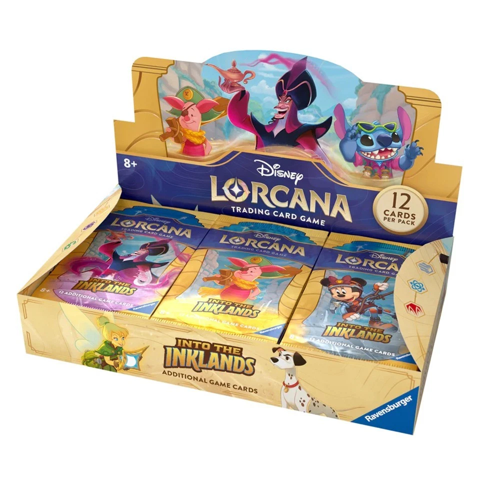 ebay lorcana booster box Ravensburger Disney Lorcana TCG Collectible Card Game Sealed Boxes for sale