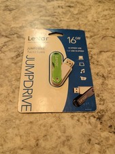 LEXAR Jump Drive 16GB Twist Turn USB 2.0 GREEN  Lexar by Micron USB