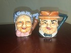 Vintage Novelty Ceramic Salt & Pepper Shakers Set, Multicolor, Made in Japan — photo 1