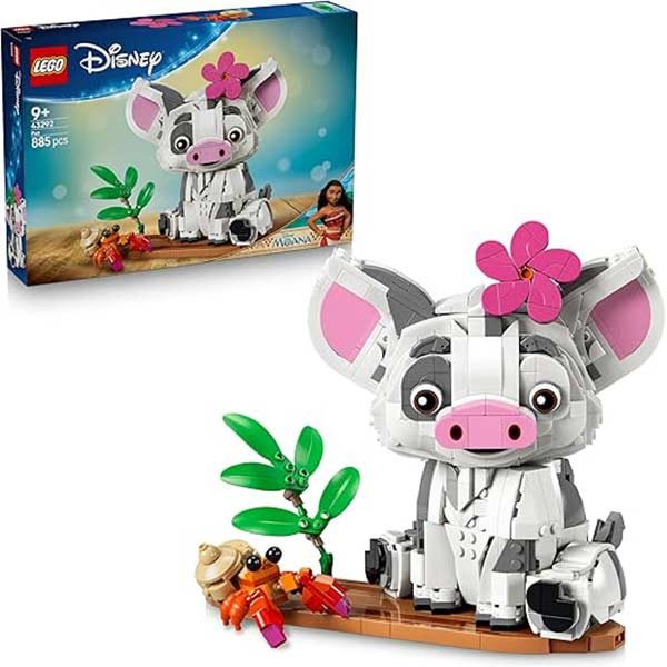 Lego Disney Vaiana Pua 43292 885 Pezzi - Immagine 10