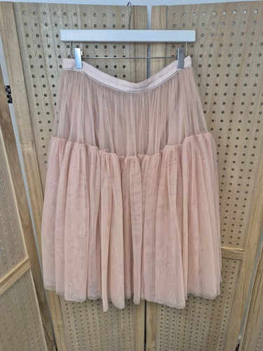 Needle & Thread Voluminous Tulle Skirt Women's UK 14 Pink Midi Lined Tutu