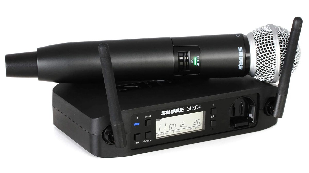 Shure GLXD24/SM58 Digital Wireless Handheld Microphone System, Z2