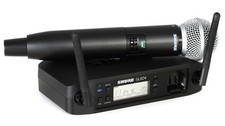 Shure GLXD24/SM58 Digital Wireless Handheld Microphone System, Z2 2404-2478 MHz