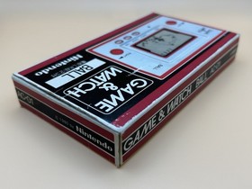 Nintendo Game & Watch BALL AC-01 1st Edition Silver Series 1980 With Box