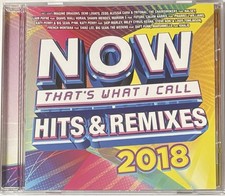 VARIOUS "NOW THAT'S WHAT I CALL HITS & REMIXES 2018" ORIGINAL 2018 USA CD ALBUM