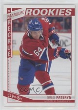 2013-14 O-Pee-Chee Marquee Rookies Greg Pateryn #551 0m8e