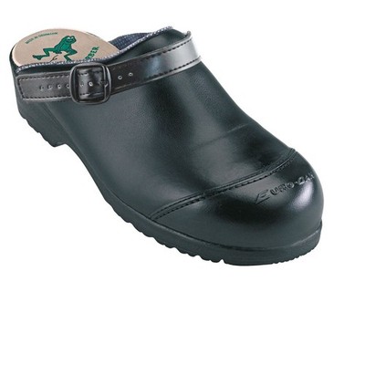 Euro-Dan EuroFlex Sicherheitsclogs 355-01 offen SB+A+E + SRC schwarz Arbeit Shoe