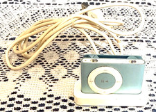 Apple iPod shuffle 2nd Gen Blue Teal with USB Dock Untested For Parts Repair