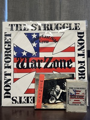 Warzone - Don t Forget The Struggle Don t Forget The Streets 87 Vinyl  CD  Cass.