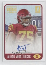 2021 Onyx Vintage Auto Blue Ink /400 Alijah Vera-Tucker #FAAV Auto 5i2