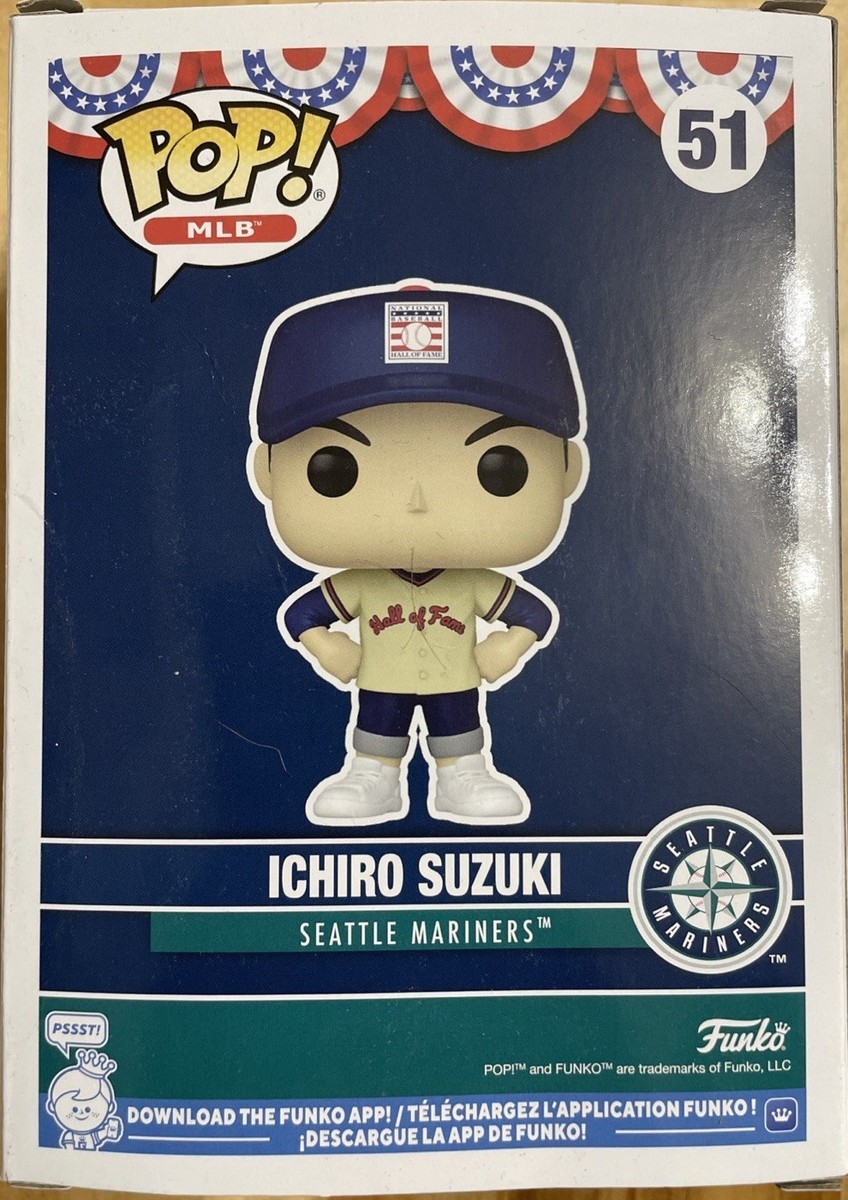 Seattle Mariners Ichiro Suzuki 2025 Baseball Hall of Fame POP