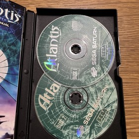 RARE Atlantis The Lost Tales - Sega Saturn Boxed With Manuals VGC