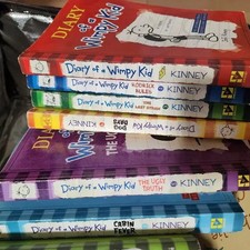Wimpy Kid Diary Series - 14 Book Set for Kids, English  Korean Editions