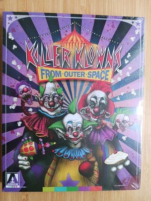 Killer Klowns from Outer Space (Blu-ray, 1988) OOP- w/Slipcover SPECIAL KONTENTS