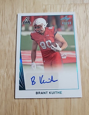 2021 Leaf Memories BRANT KUITHE Platinum Spectrum Autograph /50 Rookie Auto SP