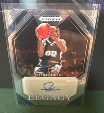 2024 Panini Prizm Draft Picks - Legacy Signatures Tony Delk #LS-DEL (AU)