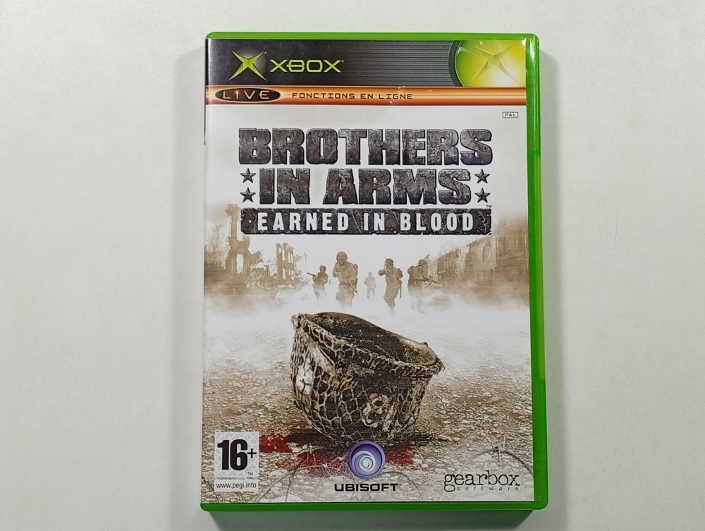 BROTHERS IN ARMS EARNED IN BLOOD XBOX PAL-FR OCCASION