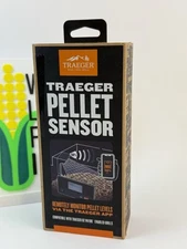 Traeger Pellet Sensor for D2 WiFIRE Enabled Grills BAC523 Black, NEVER USED!
