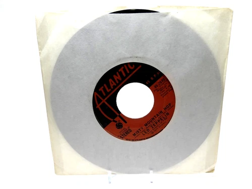 LED ZEPPELIN - BLACK DOG / MISTY MOUNTIAN HOP, ATLANTIC 45-2849, 45 RPM, 1971 VG