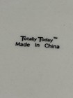 Totally Today Christmas Tree Ceramic Round Plate White/Green Multicolor China — photo 2