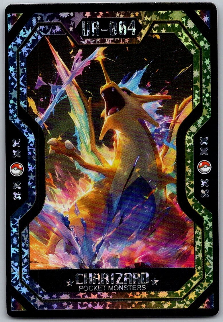 Charizard UR-004  Non TCG Pokemon Collectible Card