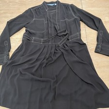 Simply Vera Vera Wang Black Dress size L sheer