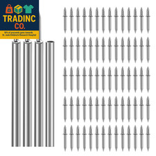 400Pcs Double Head Skirting Nails with 4 Tools - Invisible Seamless Baseboard Sc