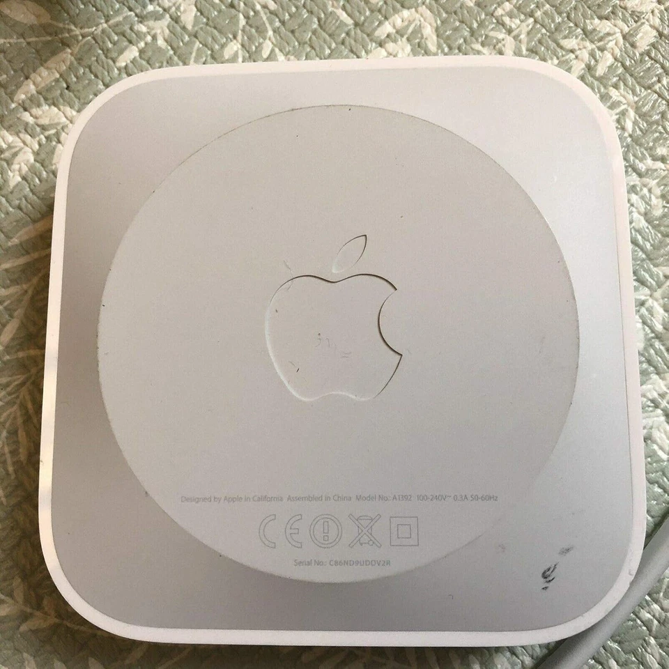 APPLE AIRPORT EXPRESS A1392 MC414LL/A 802.11N 600 MBPS 1-PORT 10/100FOR APPLE - Image 3 of 3