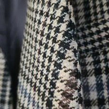 Sendtwo Check No-Collar Jacket - Korea Made, Pre-Owned, Size F